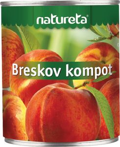 Kompot breskov Natureta, 850 g