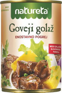 Golaž Natureta, goveji, 400 g
