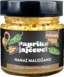 Namaz Natureta, Malidžano, pečena paprika, 230 g
