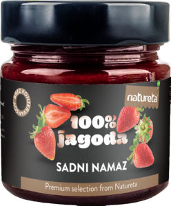 Namaz sadni Natureta, jagoda 100%, 250 g