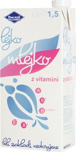Pomursko Mleko z vitamini; 1,5 % m.m., 1 l