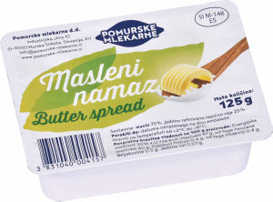 Masleni namaz Pomurske mlekarne, 125 g