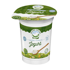 Jogurt Zelene doline, nav., 1,3 % m.m., 180 g