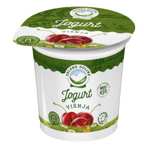 Jogurt Zelene dol., višnja, 250 g