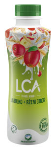 Jogurt LCA, tekoči, jabolko,rž, 1,1 % m.m., 500 g