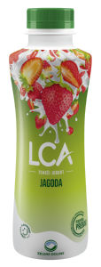 Jogurt Lca, tekoči, jagoda, 1,1% m.m., 500 g