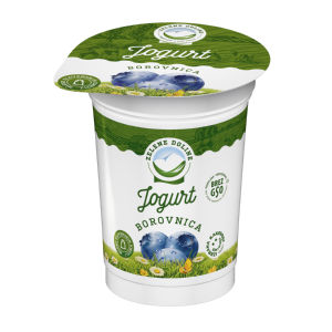 Jogurt Zelene doline, borovnica, 160 g
