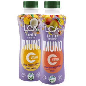 Napitek Lca, brez laktoze, Imuno C, mango, 250 ml