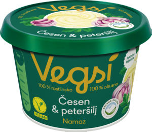 Namaz Vegsi rastlinski, česen in peteršilj, 150 ml