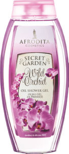 Gel za prhanje oljni Afrodita, SECRET GARDEN Wild Orchid, 250 ml
