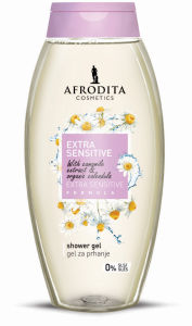 Gel za prhanje Afrodita, Extra Sensitive, 250 ml
