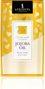 Darilni set Afrodita, Jojoba oil, Body care, ženski, tuš gel, mleko za telo