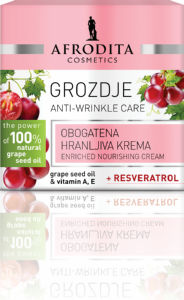 Krema hranljiva Afrodita, obogatena, grozdje, 50 ml