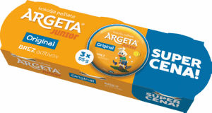 Pašteta Argeta, Junior kokošja, 3 x 95 g