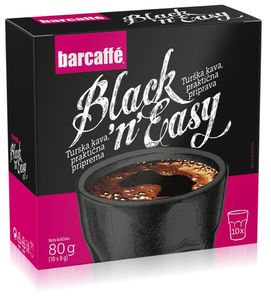 Kava Barcaffe, Black’n’easy, 80 g