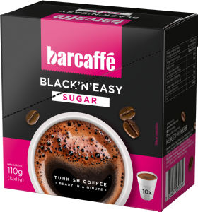 Kava Barcaffe, Black’n’easy sladkor, 110 g