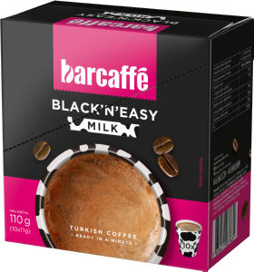 Kava Barcaffe, Black’n’easy, mleko, 110 g