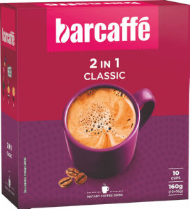 Napitek Barcaffe, 2V1 clasic, 160g