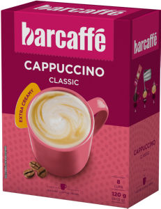 Napitek Barcaffe, Cappuccino, classic, 120 g