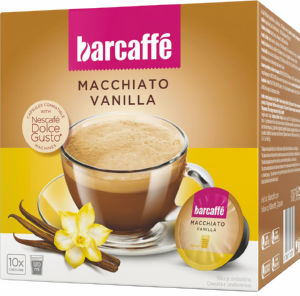 Kava Barcaffe, Macchiato Vanilla, v kapsulah, 140 g