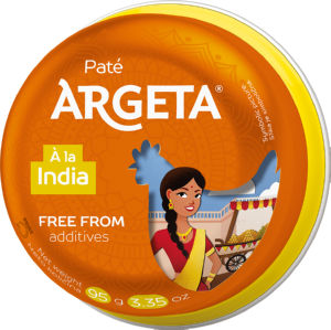 Pašteta Argeta, A la Indija, kokošja, 95 g