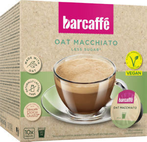 Napitek Barcaffe, Macchiatto Vegan Oves, 110 g