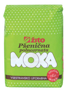 Moka Žito, pšenična, polnozrnata, 1 kg