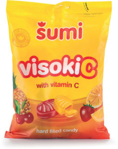 Bonboni Visoki C, 400 g