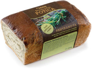 Potica, domača, pehtran, 500 g