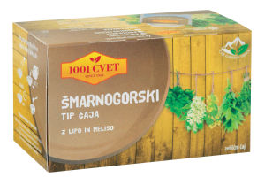 Čaj 1001 cvet Šmarnogorski, 30 g