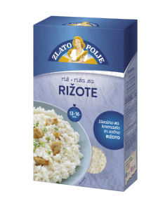 Riž Zlato polje, za rižote, 800 g