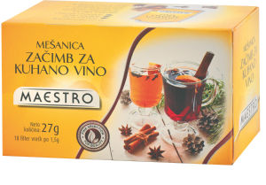 Mešanica začimb Maestro za kuhano vino, 27 g