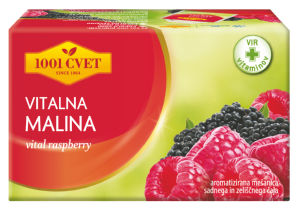 Čaj 1001, vitalna malina, 50 g
