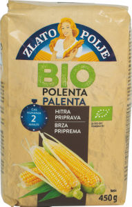 Polenta Bio, instant, 450 g
