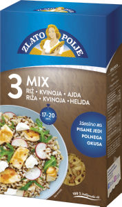 Mešanica žit 3 barvni mix, 800 g