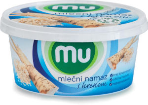 Namaz mlečni Mu, s hrenom, 140 g