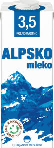 Alpsko mleko, polnomastno, 1 l