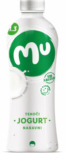 Jogurt MU, naravni, lahki, 1,3 % m.m., 1 kg