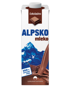 Mleko Apsko, čokoladno, 1 l