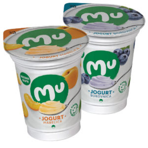 Jogurt Mu, marelica, 160 g