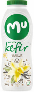 Kefir Mu, vanilja, 500 g