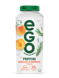 Jogurt proteini EGO, brez laktoze, marelica, rožmarin, 330 g