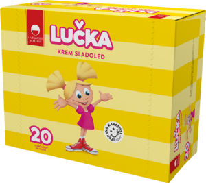 Sladoled Lučka, 20 x 70 ml