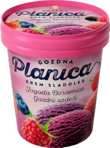 Sladoled Planica, gozdna, 400 ml