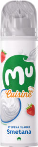 Smetana MU Cousine, v spreju, 250 g