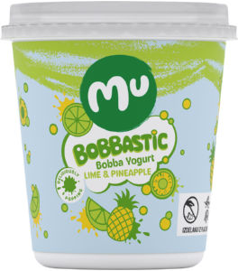 Napitek Mu, Bobbastic, limeta in ananas, 300 g