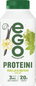 Jogurt proteini Ego, brez laktoze, vanilija matcha, 330 g