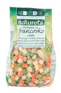 Zelenjava Natureta, za francosko solato, 450 g