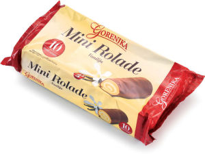 Rolade Gorenjka, mini, vanilija, 280 g