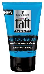 Gel za lase Taft, restyling fiber-gum, 150ml